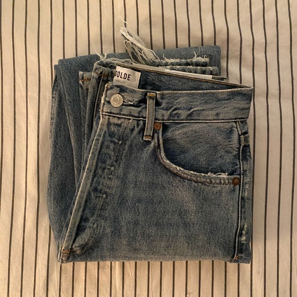 Agolde 90’s Straight-Leg Pinch-Waist Jeans - Picture 7 of 7